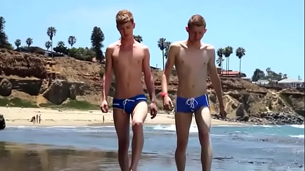 Jungstag Am Strand