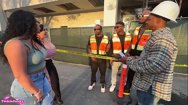 Naughty latina sluts invite the construction crew over for some hardcore labor To be cont after you get off work today...