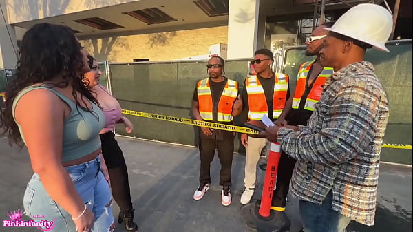 Naughty latina sluts invite the construction crew over for some hardcore labor To be cont after you get off work today...
