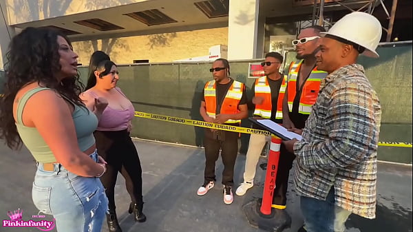 Naughty latina sluts invite the construction crew over for some hardcore labor To be cont after you get off work today...