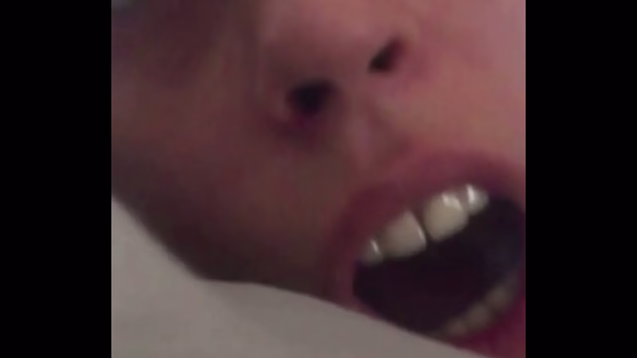 Pronebone perfection with Candie Cross  Just white stockings and a tight asshole taking it rough while the camera switches from back to front