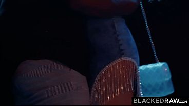 BLACKEDRAW Cutie Ella devours BBC at the club