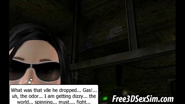 Hot 3D batgirl getting fucked hard by the joker