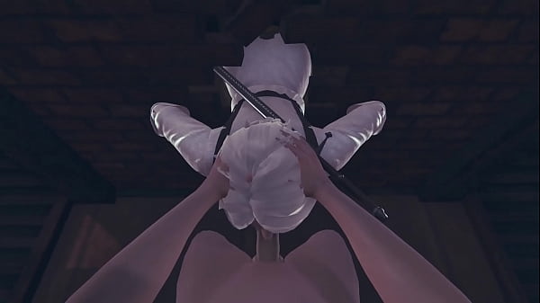 Ciri of Vengerberg 3d animation stucked at wall and get deepthroat with my big dick - the witcher 3 wild hunt blonde sexy girl