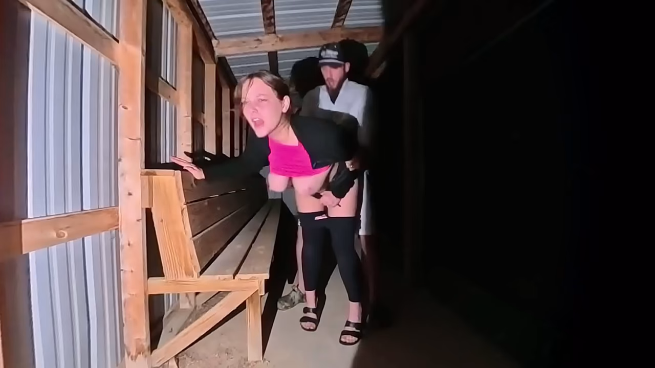 Sneaky Sex in Park and Rough Fuck for Wife