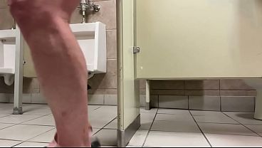 Mitchibitionist - Public toilet dildo exhibitionist - Aug 13, 2025