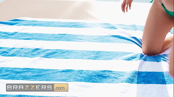 BRAZZERS - Sapphire Astrea Gets Caught In Jordi's Swimming Pool & Has To Pay With Her Pussy