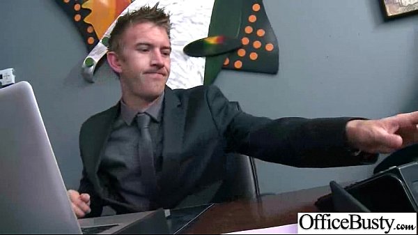 Big Melon Tits Worker Girl Fucks In Office clip-10