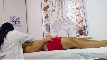 Unexpected erection in front of nurse leaves patient speechless.