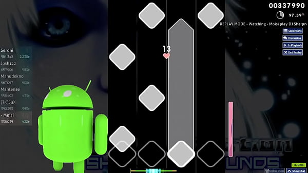 Te vas a poner bien caliente con esta play de osu!mania