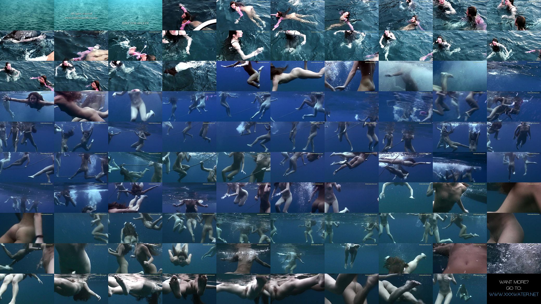 Girls on Tenerife swimming naked 预览图