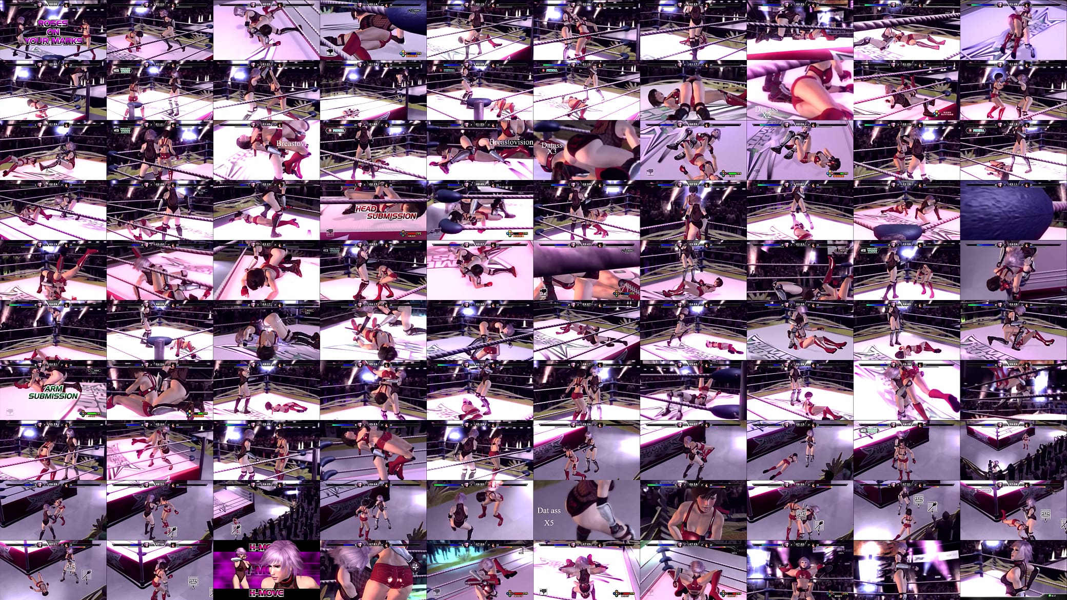 Rumble Roses XX - Reiko Ryona Destruction (14, in HD) 预览图