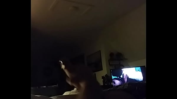 Jerkin off to a video of an old gf suckin