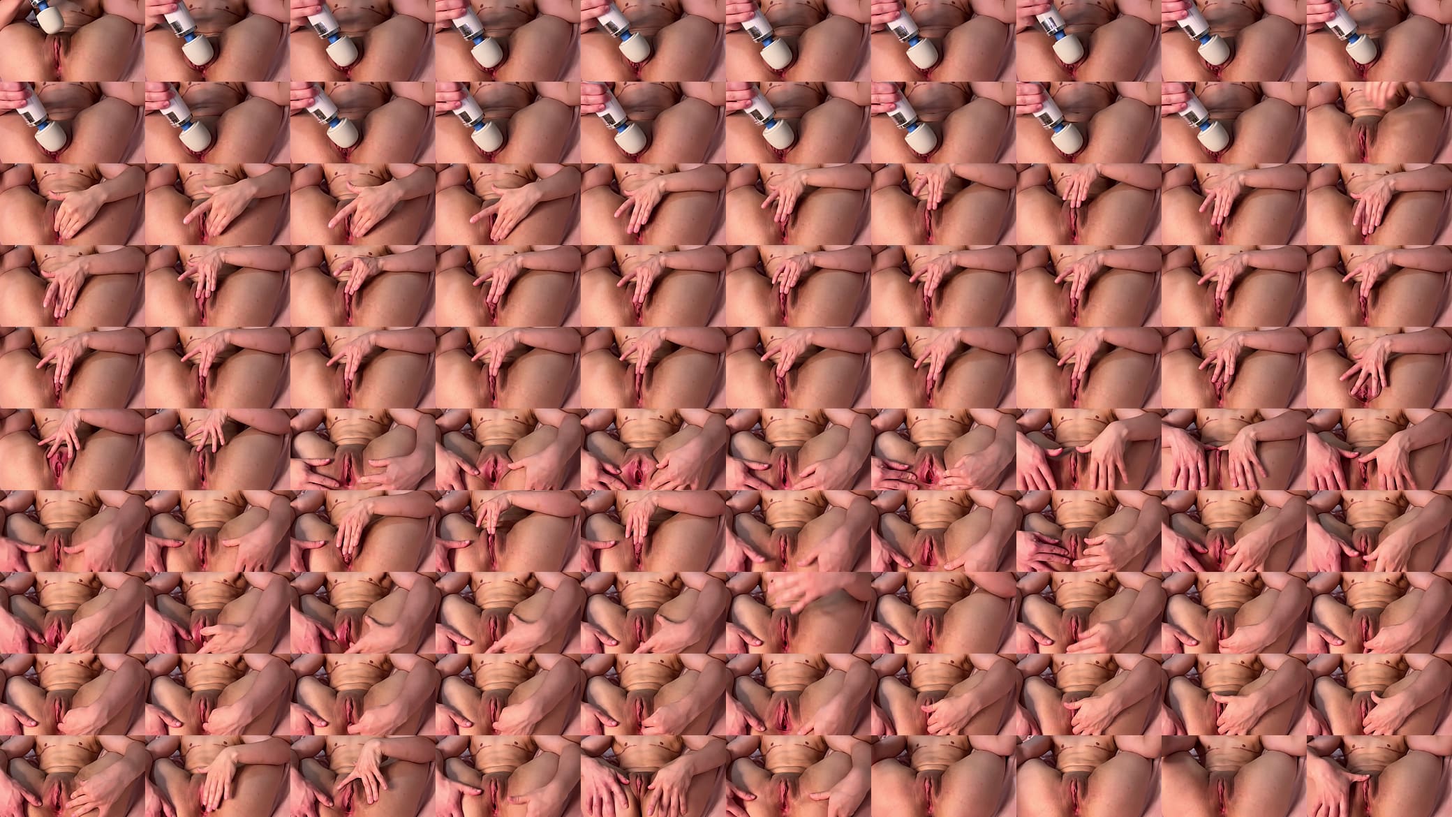 Fingering and spreading my pussy 预览图