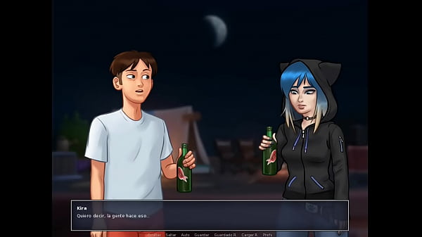 Summertime Saga Cap 52 - playing truth or dare with 3 sexy girls
