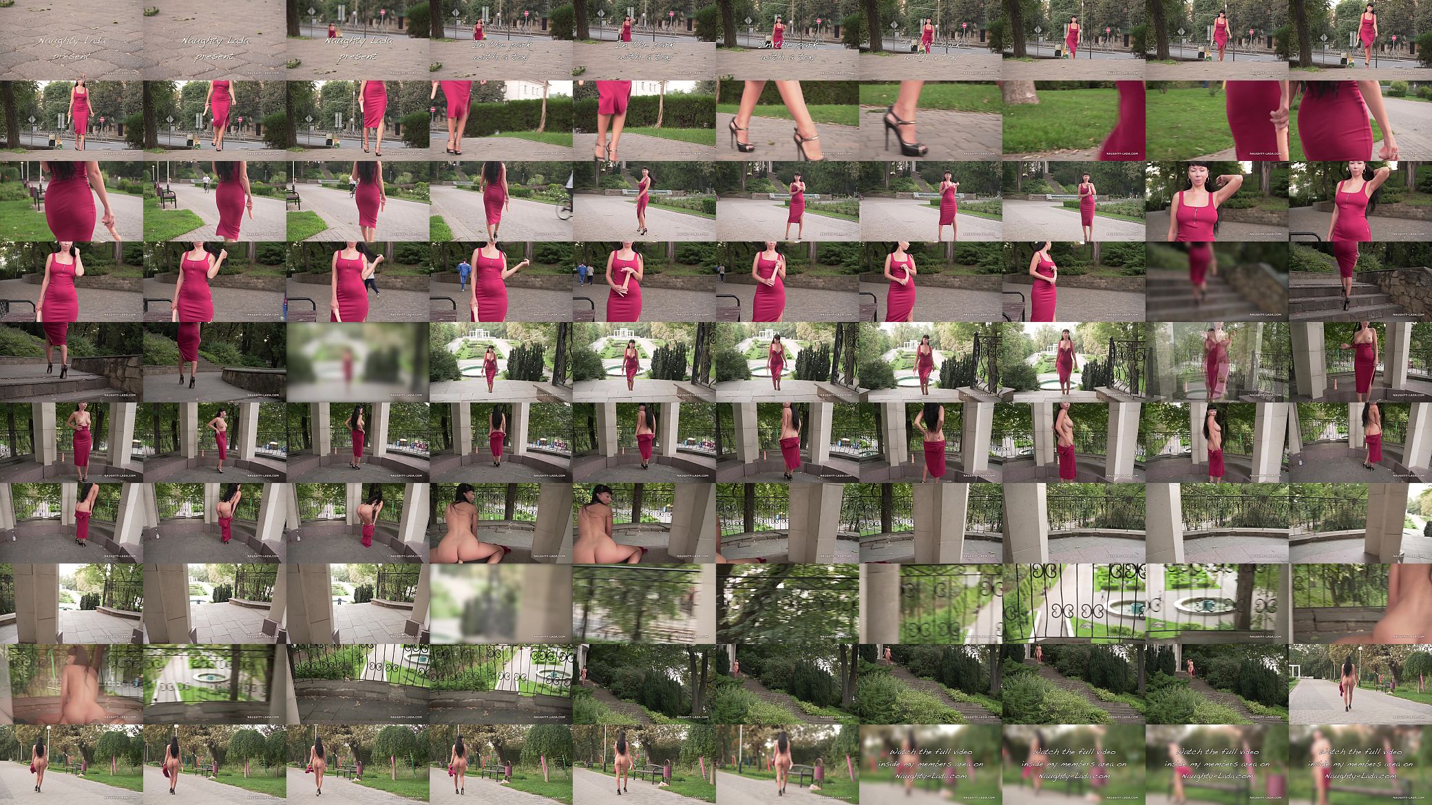 In the public park with a toy 预览图