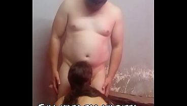 Hot 19 year old stepdaughter blowjob, doggystyle and missionary sex with step dad in her school shoes, shoes fetish ( membership video )