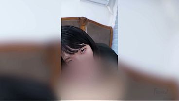 Korea - Sex-Addicted Slut Begging for Big Dick