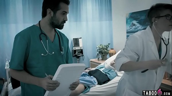 Teen patient fucked by her dirty doctor in the hospital