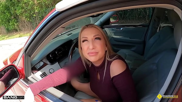 Roadside - Beautiful Quinn Waters Pays For Towing And Car Repairs With Her Juicy Pussy