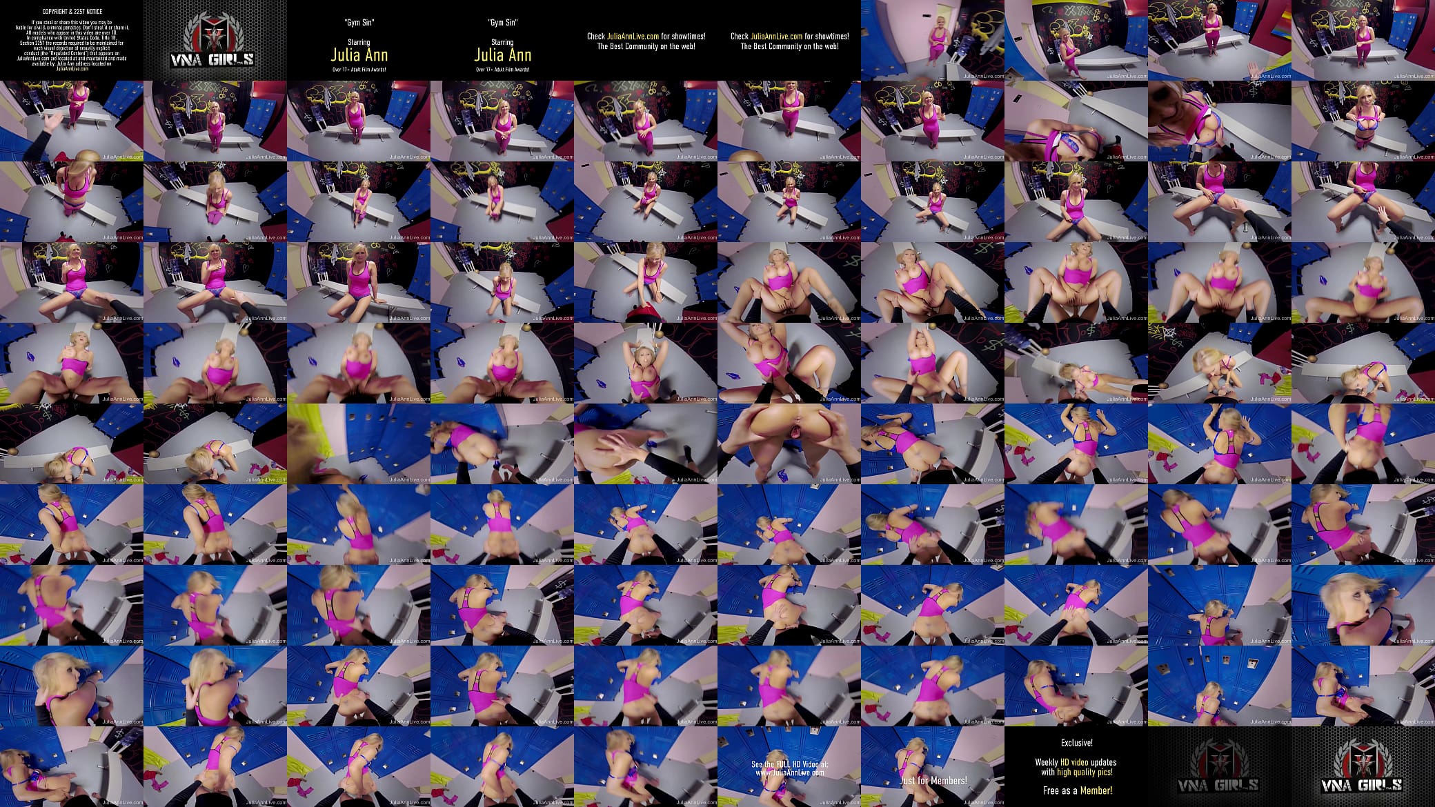 World Famous Milf Julia Ann Pussy Fucked By A Rock Hard Gym Cock! 预览图