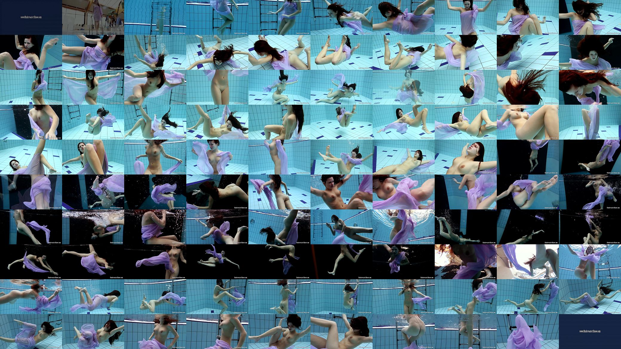 Blackhaired Aneta in the pool 预览图