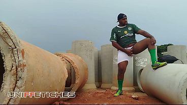 Masturbation in the street after the game.