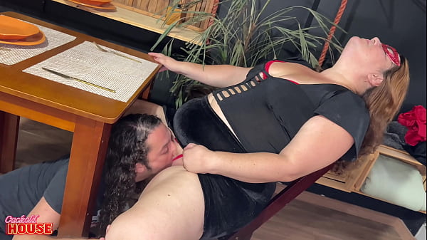 Married BBW taking cock from the Cuckold House gang