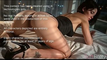 Anal sex with a young and juicy babe, she hadn't had sex for a year, she moaned so much. [Ai]