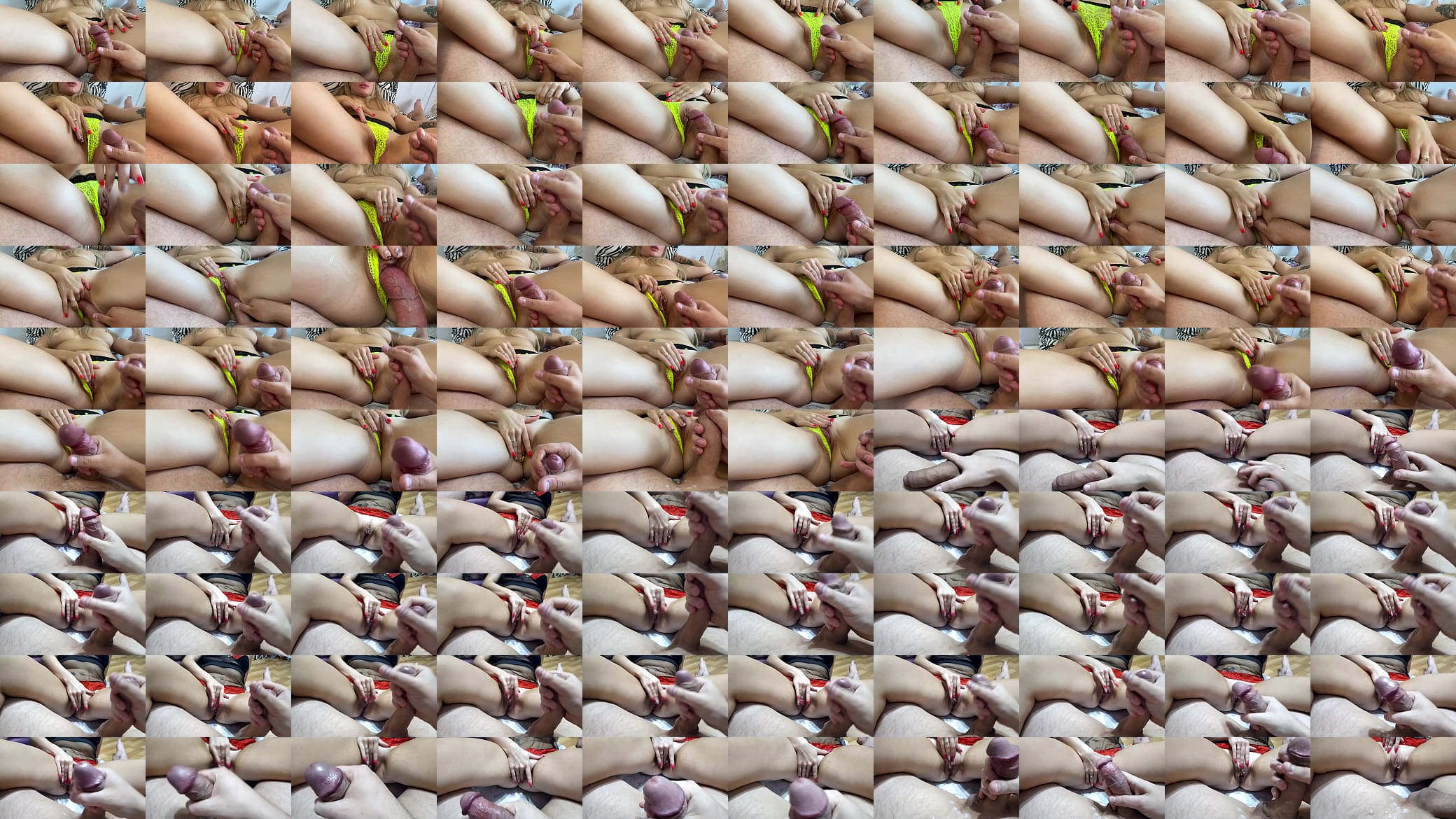 A selection of mutual masturbation and endings together 预览图