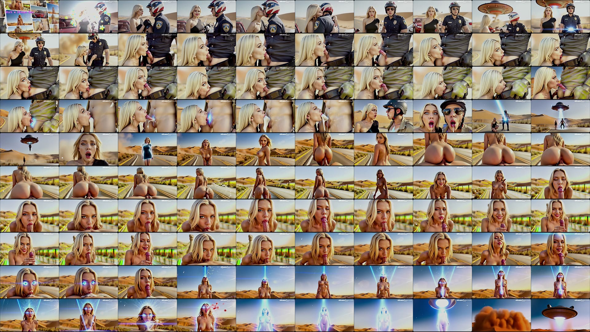 Girl ́s Dream: Desert Incident (Straight version) [AI Generated] 预览图