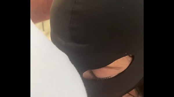 Red Lipstick Blowjob & Hardcore Doggy in Fishnet Lingerie