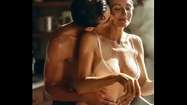 son and step mom romantic moment