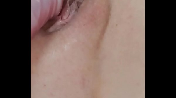 Dildo play with cum