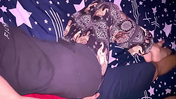 Bhabhi came to brother-in-law's room and got fucked all night