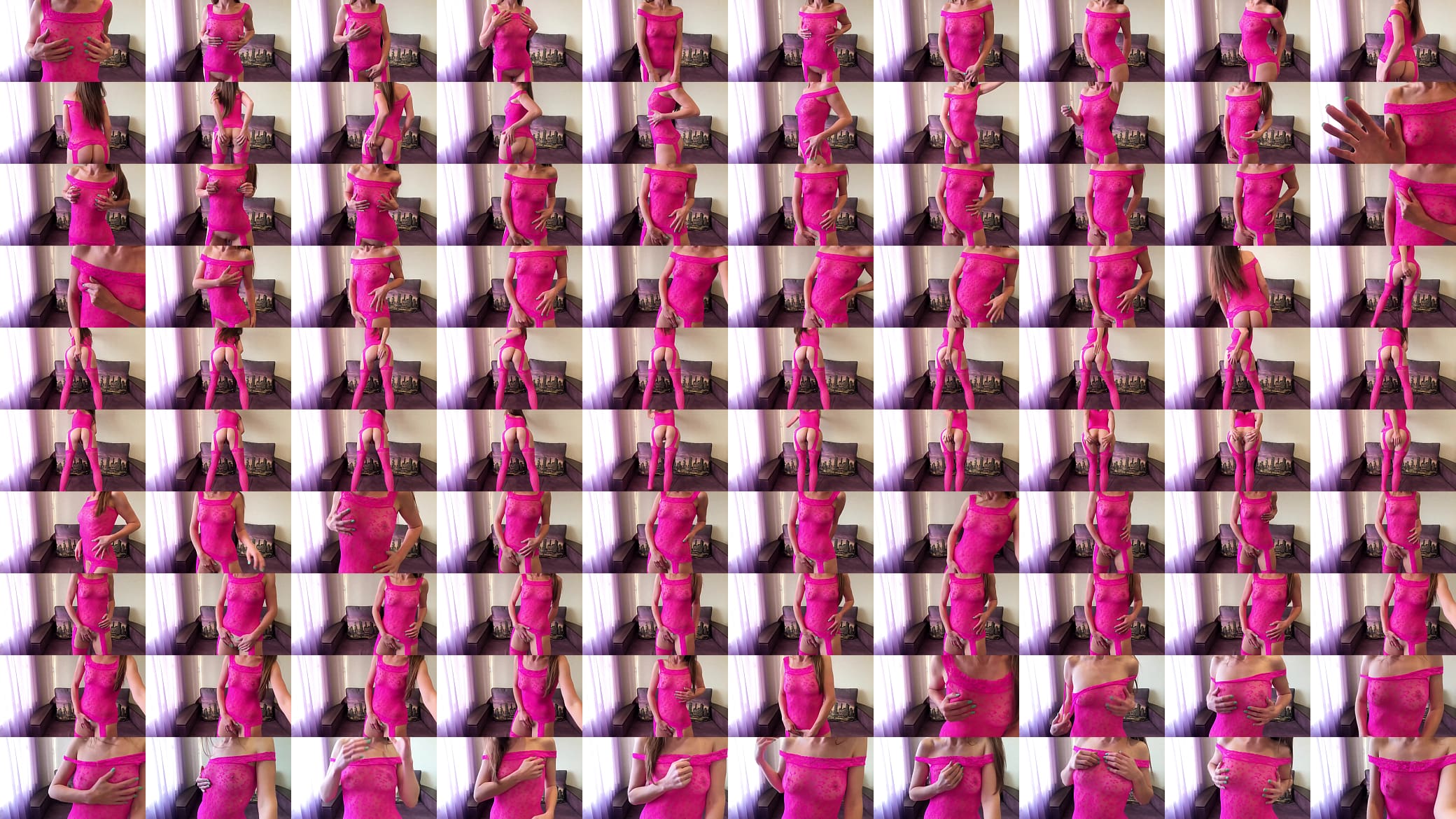 Barbie with Small Tits Dripping Juice and Moans Loud when Cum 预览图