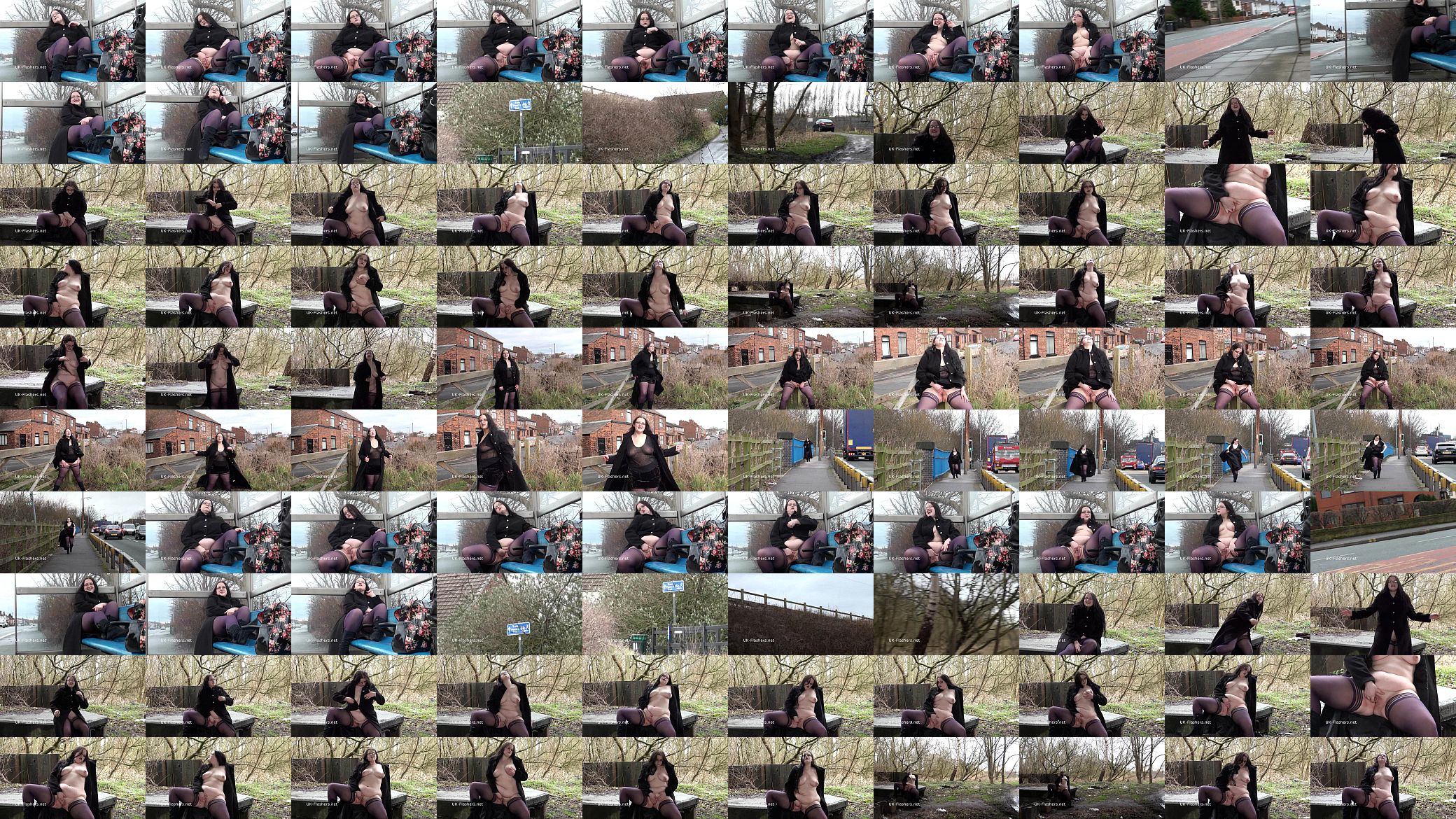 Emmas bbw flashing and amateur public nudity of masturbating girl next door solo 预览图