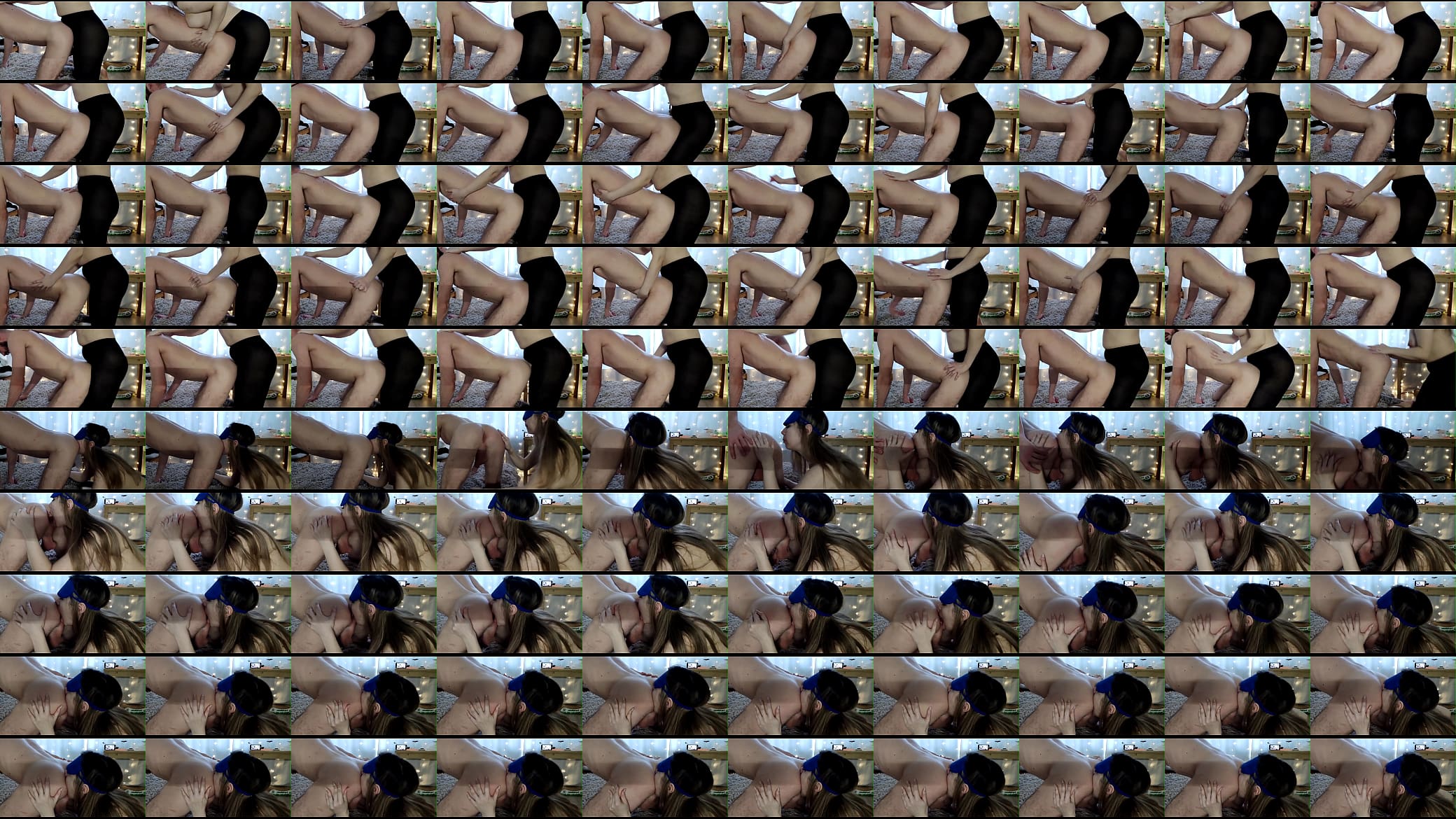 Mistress Stepmom Bought New Tights to Fuck Her Stepson&#039;s Ass, Rimming 预览图