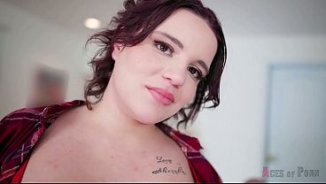 Aces of Porn - a Big Miss is Getting her Ass Nailed HARD by a Big Hard Dick.