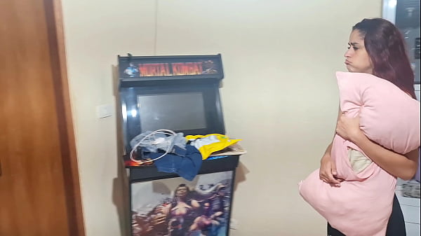 Stepmother pays her stepson a night visit and teaches him how to have sex!