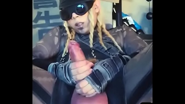 Tranny with the Biggest Balls Cumming a lot