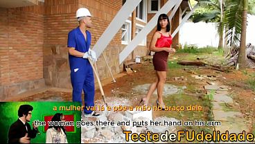 Provocative boss makes married construction worker forget he has a wife.