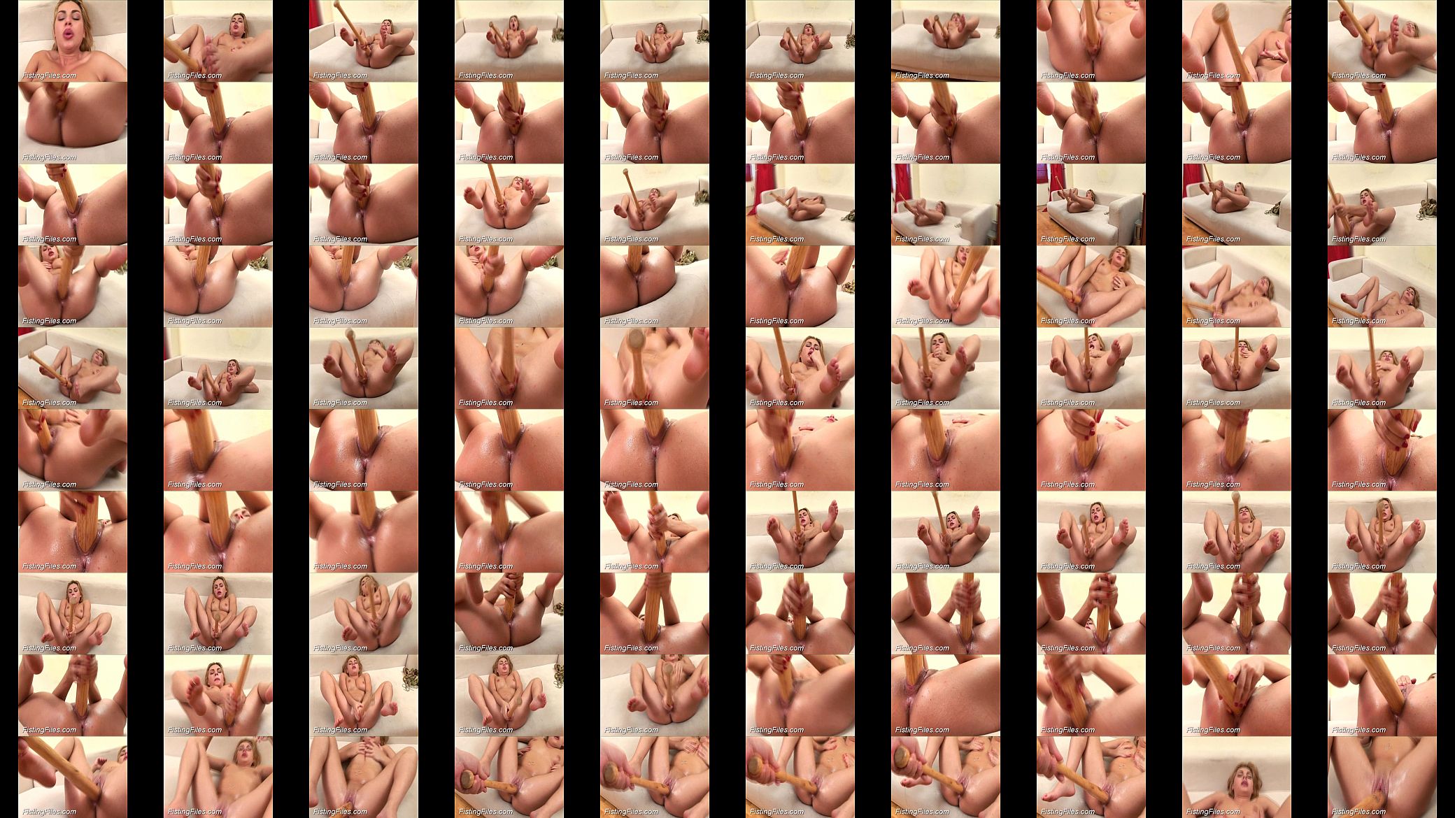 Fisting pussy with baseball 预览图