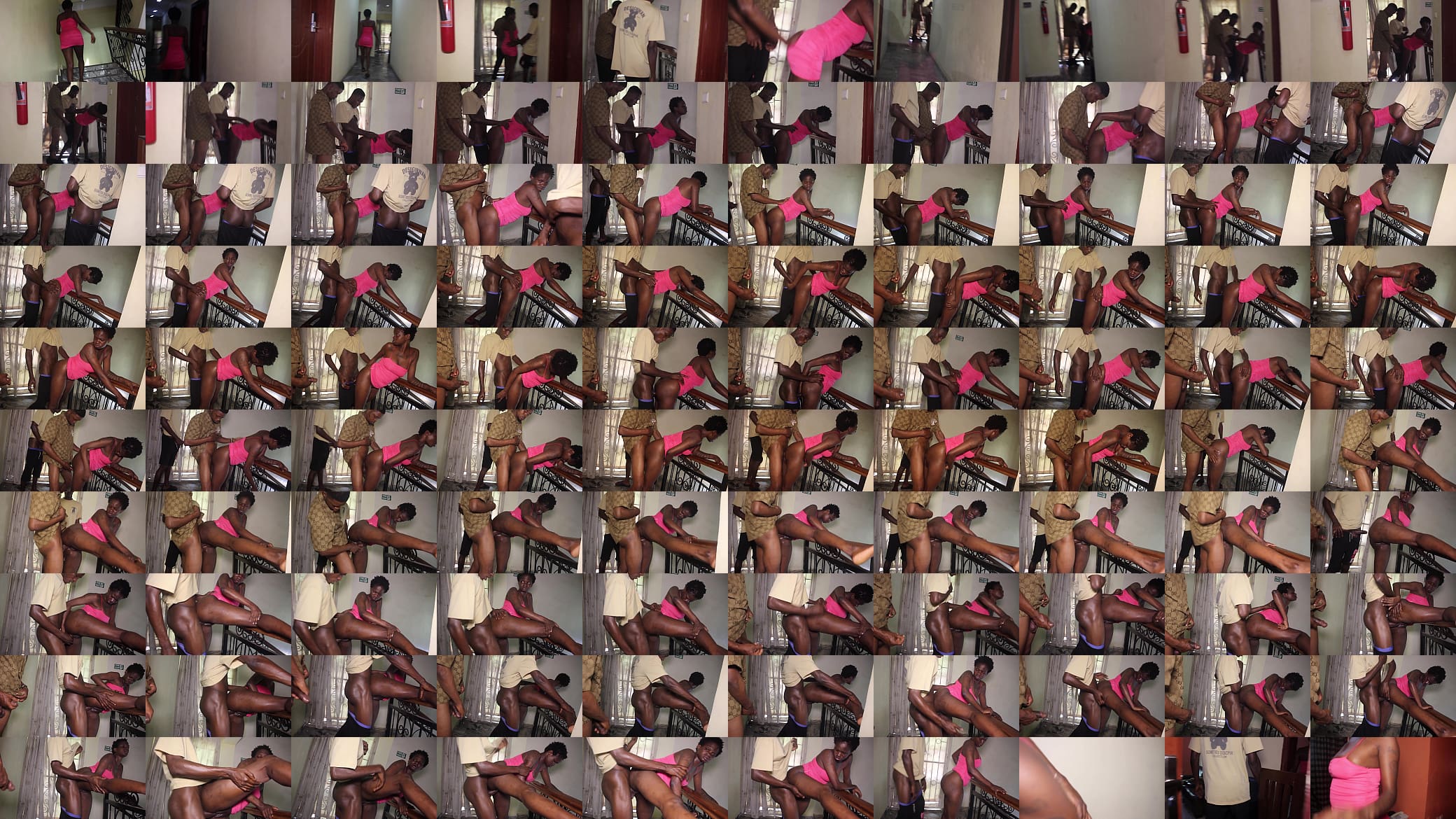 Naija bad girl fucking 2 big dicks outside 预览图