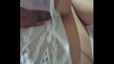 Latina with big breasts and luscious nipples