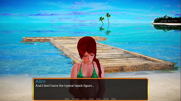 Alice in a nice sexy bikini (My New Family) Part 55