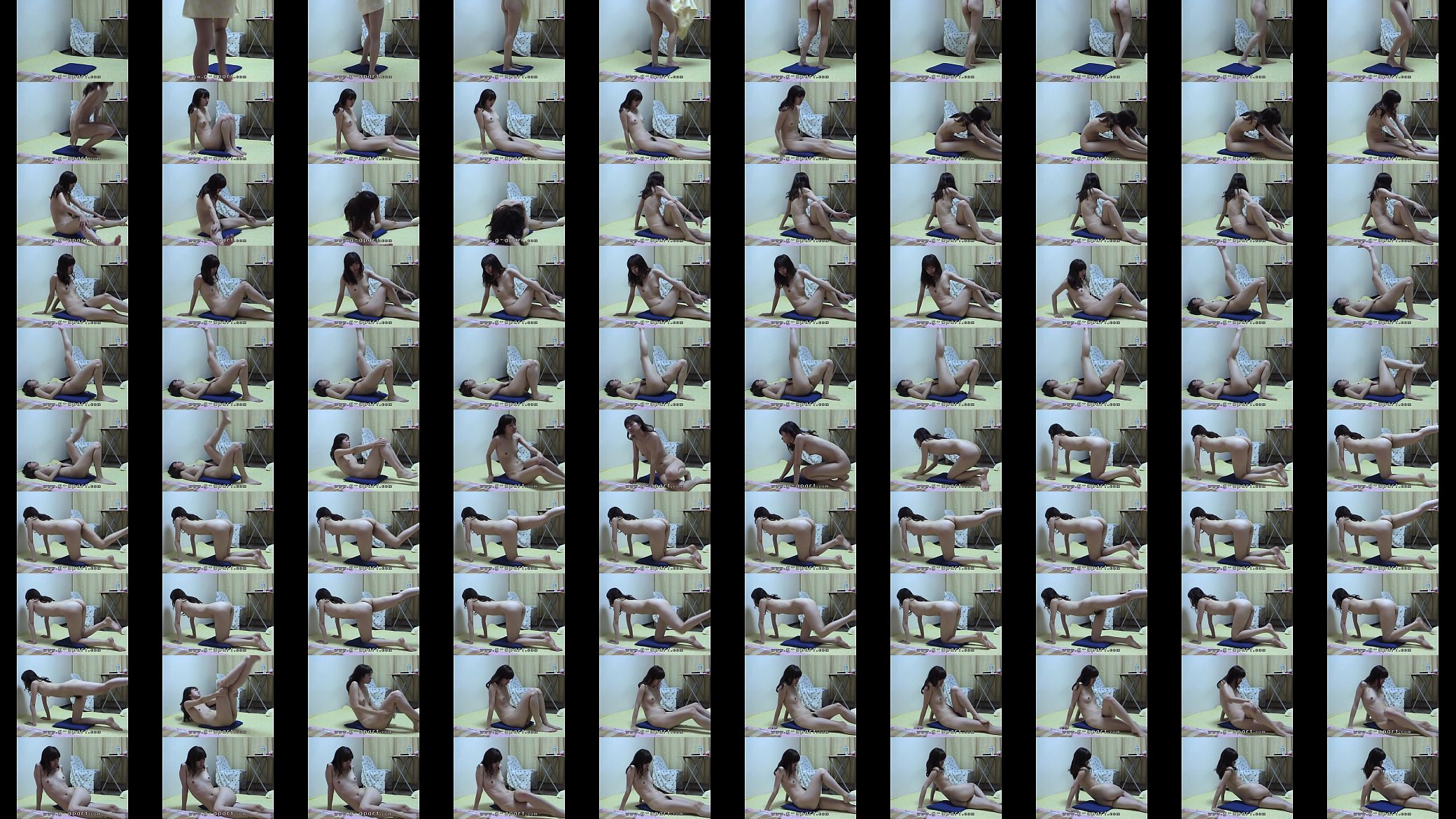 Hiddencam Japanese Amateur Teen Naked Exercise 预览图