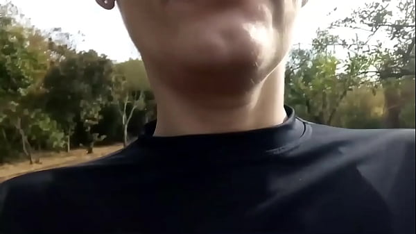 MILF sucking young man's dick in the middle of the street in public (Complete on RED and Sheer)
