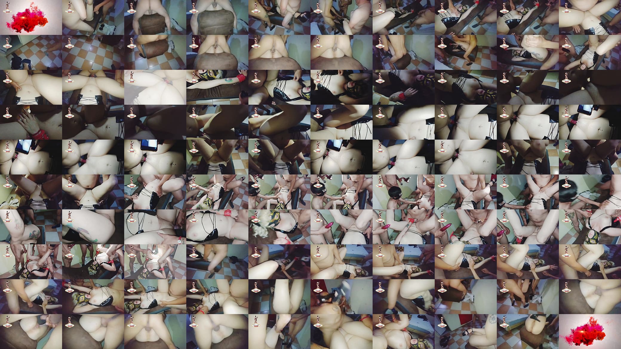 (2da parte) de el GANG BANG de cumplea&ntilde;os de la puta de Andy Hot. 预览图