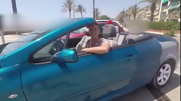 Tommy is trying to find a slut he can fuck by using his convertible